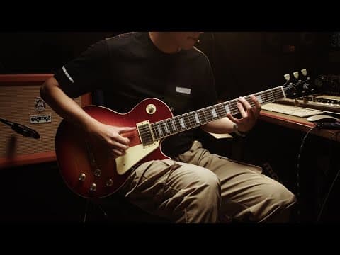 고퍼우드 LP-classic IX (CHERRY940V) + Orange Rocker15 클린톤 연주